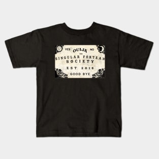 Singular Fortean Ouija Board Kids T-Shirt